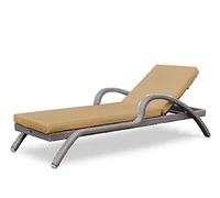 Waterproof Non-Slip Sun Lounger Cushion - Soft, Washable Seat Mat for Outdoor Beach, Pool, and Hotel Comfort