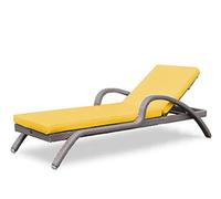 Waterproof Non-Slip Sun Lounger Cushion - Soft, Washable Seat Mat for Outdoor Beach, Pool, and Hotel Comfort