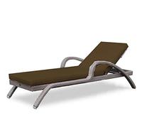 Waterproof Non-Slip Sun Lounger Cushion - Soft, Washable Seat Mat for Outdoor Beach, Pool, and Hotel Comfort