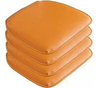 Waterproof NonSlip Chair Cushions 40x43cm Removable Dining Seat Pads for Kitchen Office Sofa4 Pack Grey Color Perfect for Home & Dining Room