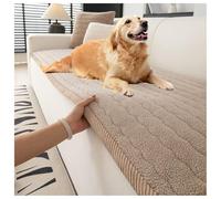 Waterproof NonSlip Khaki Dog Couch CoverSofa Protector Machine Washable Secure Fit for Couches & Sofas 55x190cm (22x75in) Ultimate Pet Shield