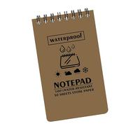 Waterproof Notepad Never Let Water Or Rain Damage Your Notes Again. This Notepad Is Made Of Excellent Waterproof Design Makes It A Suitable Tool For Al