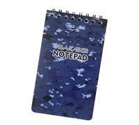 Waterproof Notepad, Write in the Rain Notebook - Waterproof Pocket Notepad | Portable Journal Notepads, Top Spiral Pocket Notepad 50 Pages for Outdoor Camping Home
