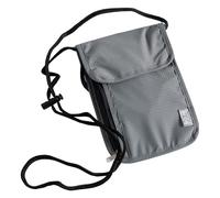 Waterproof Nylon Signal Protection Case - Blocking Pouch, Anti Magnetic Faraday Shielding Organizer | Anti Theft Travel Neck Strap Wallet for Credit Card Passport Cash Safety Use by Women Men