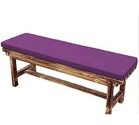 Waterproof Outdoor Bench Cushion 150x45x5 cm, Washable with Zipper, Thick Reclining Lounger for Rattan Sofa, Dining Chair Seat Pad, Patio Furniture Accessories