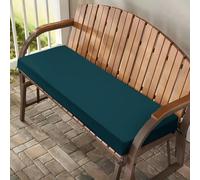 Waterproof Outdoor Bench Cushion 2/3/4 Seater Non Slip Seat Pad for Garden, Dining, Piano & Shoe Rack, 120x50x5cm Thick Comfortable Seating Essential