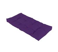 Waterproof Outdoor Bench Cushion - 8cm Non-Slip Seat Pad for Garden Furniture Patio Indoor Swing - Purple 160x50x8cm - Comfort & Style for Your Space