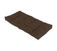 Waterproof Outdoor Bench Cushion 99.8 x 49.8 x 10.2 cm 10 cm Thick with Ties Garden Furniture Pad for Indoor & Outdoor Use (Brown Fits 122/100/106/91 cm)