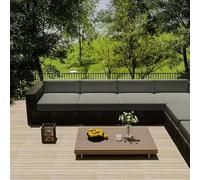 Waterproof Outdoor Bench Cushion Custom-Fit Non-Slip Patio Seat Pad Removable Light Gray Cushion for Garden Furniture 39.4"x15.7"x2" Perfect for Sofa & Seating.