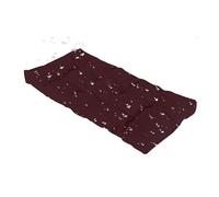 Waterproof Outdoor Bench Cushion Non-Slip Garden Seat Pad Comfortable Patio Swing Cushion Purple Red 120x40x8cm - Perfect for Terrace & Porch Use