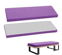 Waterproof Outdoor Bench Cushion Pad, Thick Rattan Seat Pillow for 2 Seater Hammock, Ideal for Patio & Lawn Loungers, 150x50x5CM, Durable Comfort, NO9