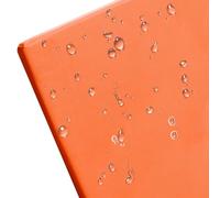 Waterproof Outdoor Bench Cushion, Removable Non-Slip Garden Seat Pillow, Washable Indoor/Outdoor Cushion for Swing, Terrace, 80x30x8CM (Orange)