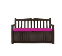 Waterproof outdoor Bench Cushion Seat Pad different sizes to replace Iceni Keter, Eden Storage Box, custom benches & swings.128x50,120x50,100x40,140x45,122x40, 10x47 (Violet, 140 x 45 x 6cm)