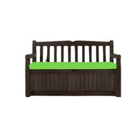 Waterproof outdoor Bench Cushion Seat Pad different sizes to replace Iceni Keter, Eden Storage Box, custom benches & swings.128x50,120x50,100x40,140x45,122x40, 10x47 (Lime Green, 108 x 45 x 6cm)