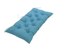 Waterproof Outdoor Bench Cushion Thick Soft Cotton Filling for Garden Furniture Elastic Comfortable Seat Pad Light Blue 2XL - Perfect for Patio Seating