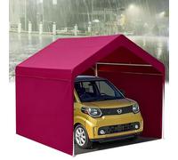 Waterproof Outdoor Bike Shed, Windproof Oxford Cloth Motorcycle Storage, All Seasons Weather Resistant Tool Cover
