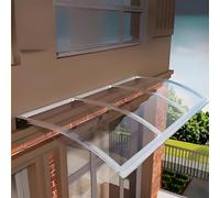 Waterproof Outdoor Canopy for Doors & Windows Sun & Rain Shelter Easy Install Patio Awning Durable Carport Overhang - Perfect for Outdoor Spaces.