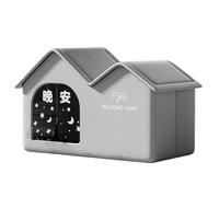 Waterproof Outdoor Cat House - Foldable and Closed Kitten Den - Heated Den for Stray Kittens | For Cat Owners Parents of Animals Lovers Yard Garden