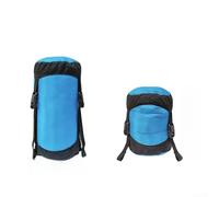 Waterproof Outdoor Compression Stuff Sack Bag with High Strength Buckle and 40D Silnylon Ripstop (M blue)