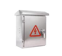 Waterproof Outdoor Electrical Enclosure with Lock and Mounting Plate, Universal Fit, Secure and Durable for All Weather - Ideal for Electrical Engineering