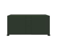 Waterproof Outdoor Fur Cover Set 87x87x77cmRattan Protector for Tables & Stackable Chairs Windproof owproof AntiUV DustResistantGreen