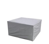 Waterproof Outdoor Fur Covers Patio Garden Chair and Table Covers Dust Proof Protect for Sofa Rain & ow Resistant Silver (220x125x170CM)
