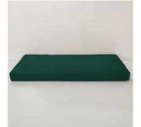Waterproof Outdoor Garden Bench Cushion, Non-Slip, Removable Rectangular Seat Pad for Patio Furniture, Swing, Dining Chair, Bay Window, Dark Green, 80 x 35 x 5 cm