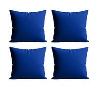 Home Sweet Home UK 100% Waterproof Outdoor Cushion Covers 60x60cm Set Of 4 With Invisible Zippered Outdoor Cushions Covers Waterproof 24"x24" Cushion Cover For Living Room Garden Sofa Bedroom