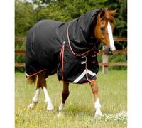 Waterproof outdoor horse blanket with neck cover Premier Equine Buster 100 g