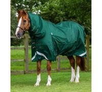 Waterproof outdoor horse blanket with neck cover Premier Equine Buster Storm Classic 220 g