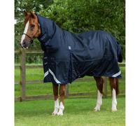 Waterproof outdoor horse blanket with neck cover Premier Equine Buster Storm Classic 220 g