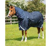 Waterproof outdoor horse blanket with neck cover Premier Equine Buster Storm Classic 90 g
