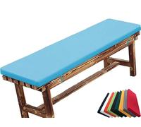 Waterproof Outdoor/Indoor Bench Cushion - 120cm/110cm/200cm/150x40cm/35cm/30cm - 2/3/4 Seater Non-Slip Seat Pad for Bay Windows, Garden Patio, Long Chairs, Swings & Porch Furniture(H5,150x45x5cm)
