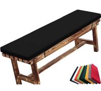 Waterproof Outdoor/Indoor Bench Cushion - 120cm/110cm/200cm/150x40cm/35cm/30cm - 2/3/4 Seater Non-Slip Seat Pad for Bay Windows, Garden Patio, Long Chairs, Swings & Porch Furniture(H14,130x45x5cm)