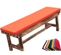 Waterproof Outdoor/Indoor Bench Cushion - 120cm/110cm/200cm/150x40cm/35cm/30cm - 2/3/4 Seater Non-Slip Seat Pad for Bay Windows, Garden Patio, Long Chairs, Swings & Porch Furniture(H13,120x40x5cm)