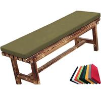 Waterproof Outdoor/Indoor Bench Cushion - 120cm/110cm/200cm/150x40cm/35cm/30cm - 2/3/4 Seater Non-Slip Seat Pad for Bay Windows, Garden Patio, Long Chairs, Swings & Porch Furniture(H7,130x45x5cm)