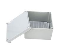 Waterproof Outdoor Junction Box, IP67 ABS Plastic Electrical Enclosure, Impact Resistance and Electrical Insulation Electrical Engineering Case for Various DIy Projects(200 X 200 X 130Mm)