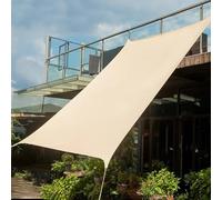 Waterproof Outdoor Sun Shade Canopy for Cars & Patios Weather Resistant Rectangle Shade Sail with Reinforced Edges Perfect for Plants & Outdoor Use (800cm x 900cm)