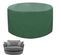 Waterproof Outdoor Table Cover 140x50 cmFurniture Protector for Patio Round Table Garden Sofa Weatherproof UV Resistant Heavy Duty Outdoor Cover