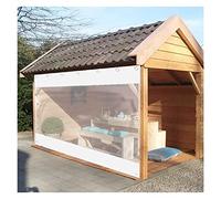 Waterproof Outdoor Transparent ains Side Panels for Peras 0.5mm Thermal Ilat Universal Garden Patio Privacy Cover AllSeason Outdoor Shielding