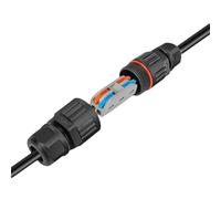 Waterproof Outdoor Wire Connector | IP68 Junction Box Cable Connector | 2/3 Way wire Extension Electrical Cable Connectors For 4-12MM Diameter Cables, -40°C +95°C