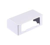 Waterproof Outlet Cover Electrical Power Outlet Protector Versatile Wall Socket Faceplate Box for Bedroom Living Room Kitchen for Courtyard, Storage Room(White)
