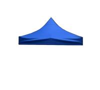 Waterproof Ox Fabric Canopy Top for Outdoor Pavils UV Protect Replacement Roof 2x2m Blue Sun e Tent Cover and Easy to Install