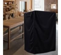 Waterproof Oxford Cloth Table Saw Cover for Outdoor Use - Portable, UV-Resistant Protective Cover with Handles, Ventilation & Secure Locks - Fits U(210D：74 * 59 * 97CM)