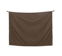 Waterproof Oxford Fabric RV Curtain For Outdoor Shower Privacy, Car Partition And Changing Curtain Suitable For Camping(Brown183*168cm)