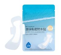 Waterproof Pads, Clear Skin-Friendly Protective Stickers on Private Area Coverage, Portable Hygienic Liners for Girls Ladies Women Bathing Spa Use Daily Activities and Water Sports