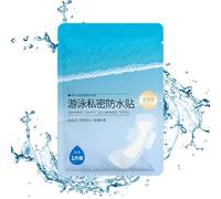Waterproof Pads, Hygiene Sticker, Skin Friendly Clear Liners with 3.9 X 2.7 Inches Size, Private Area Protections for Swimming Spa, Bath, Daily, Girls, Women, Ladies, Transparent