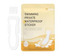 Waterproof Pads, Skin-Friendly Period Protection Pads, Sweatproof Intimate Liners Swimwear and Activewear, Discreet Swim Pad for Workout, Sports, Daily Use, Outdoors, Stays in Place.