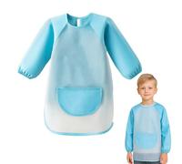 Waterproof Painting Apron, 1 Item Painting Coat Child, Long-Sleeved Craft Apron Children for Boys and Girls, Painting Coat School for Art, Painting, Cooking, Eating, Activities