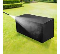 Waterproof Patio Fur Covers 240x240x100cm Sectal Set Garden Dining Table & Chair Cover Outdoor Sofa Couch Protector Weatherproof Design